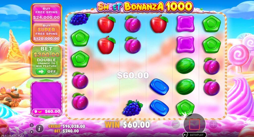 Sweet Bonanza 1000 en Argentina